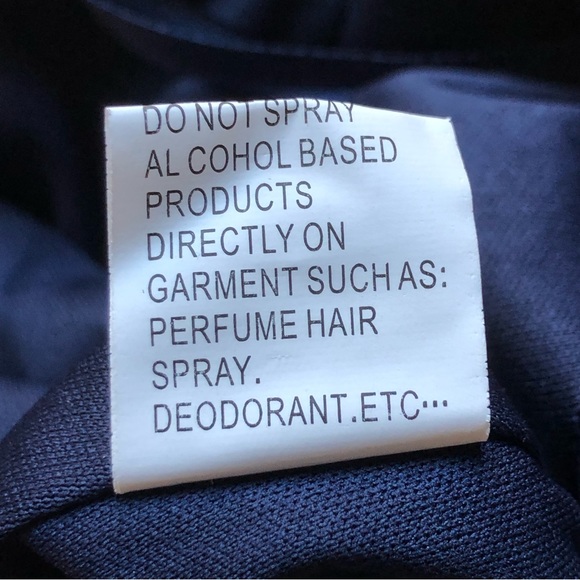 Mac Duggal Navy Blue Crystal Belt Jersey Gown 18 - Picture 7 of 16